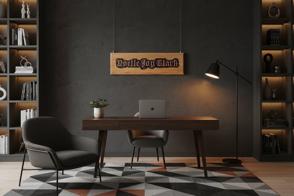 Modern office setting